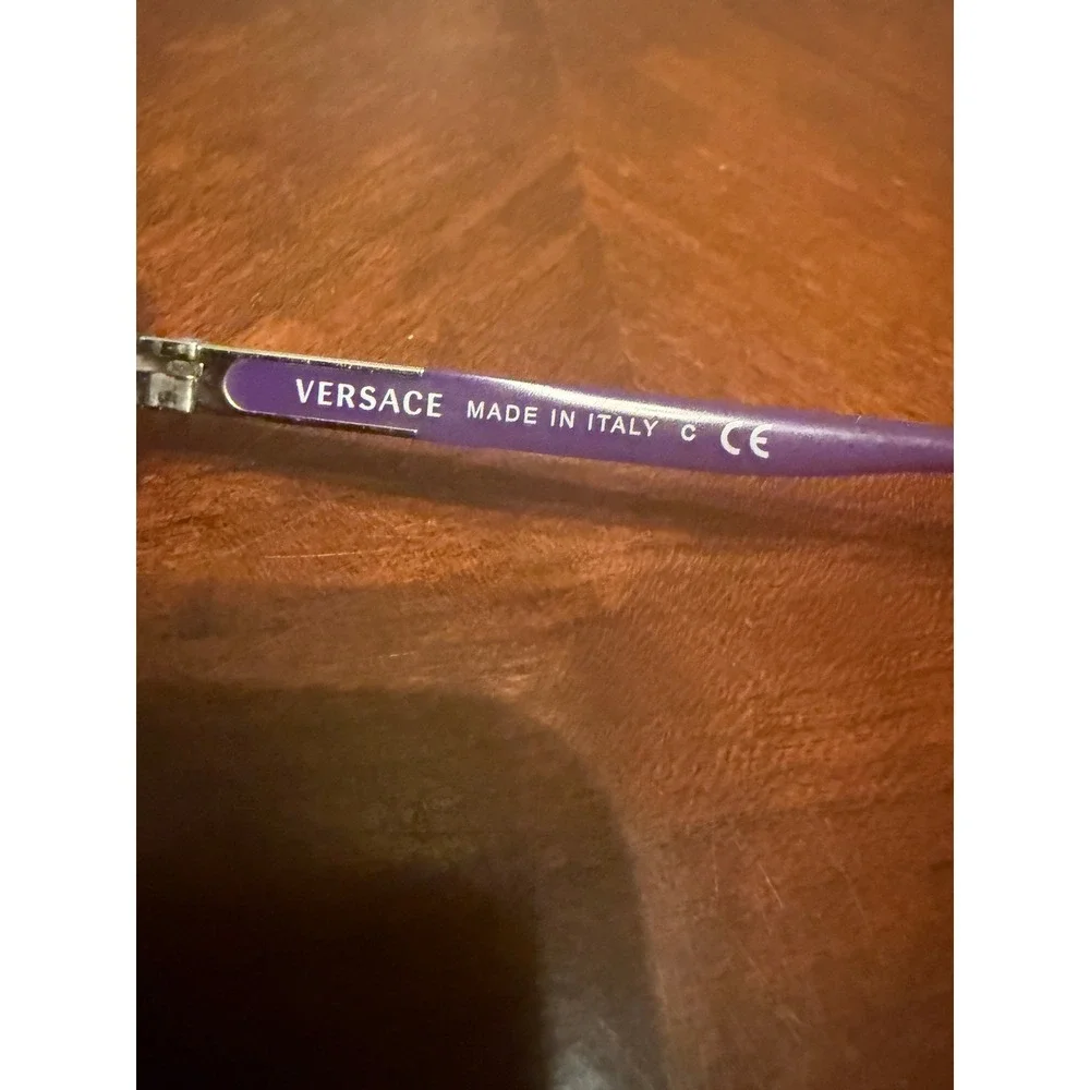 Versace 4174 Purple‎ Butterfly Sunglasses 121/8H 61-19-125 Made in Italy